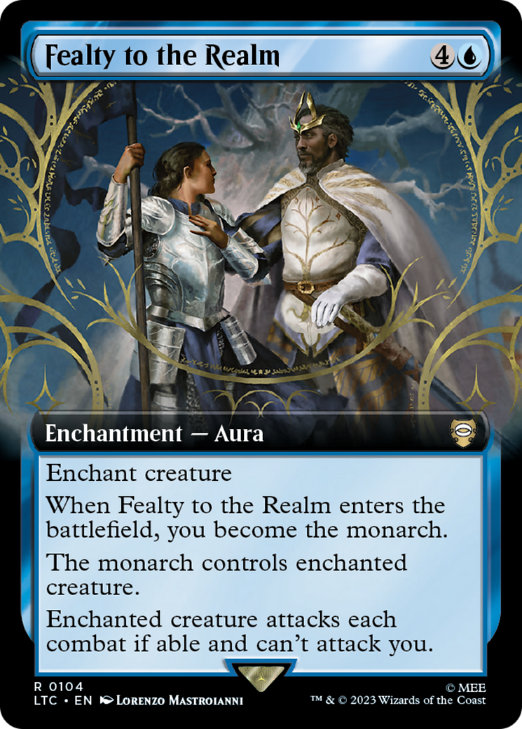 Fealty to the Realm (Extended Art) [The Lord of the Rings: Tales of Middle-Earth Commander] | North Game Den