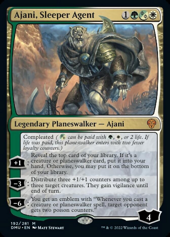 Ajani, Sleeper Agent [Dominaria United] | North Game Den