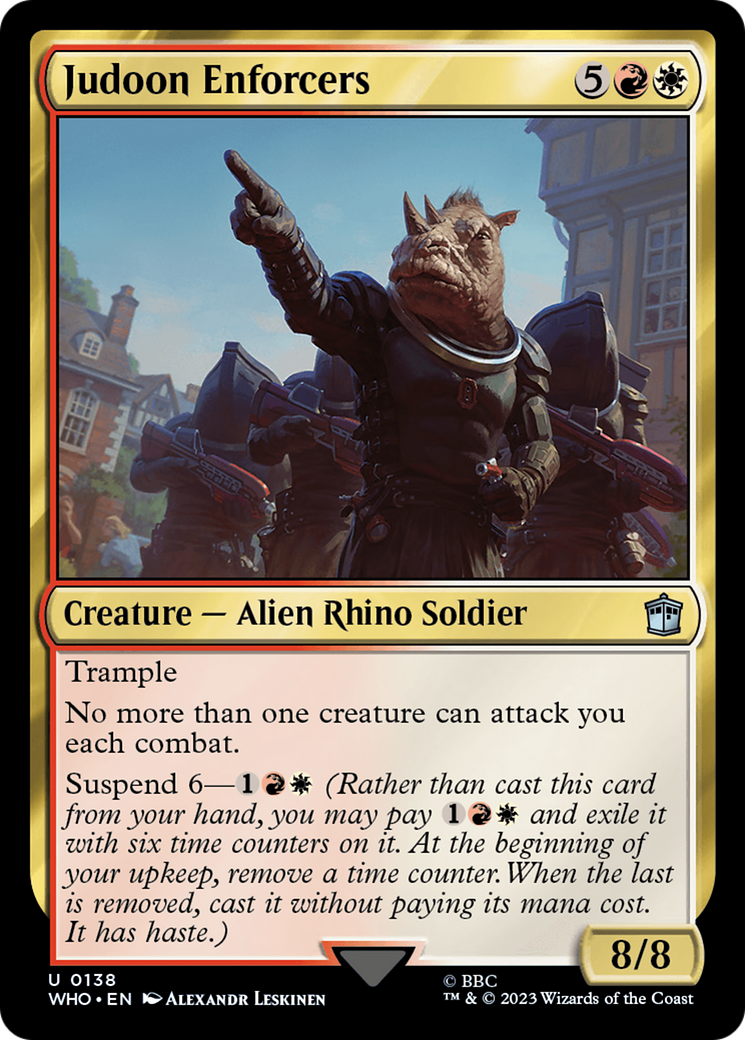 Judoon Enforcers [Doctor Who] | North Game Den