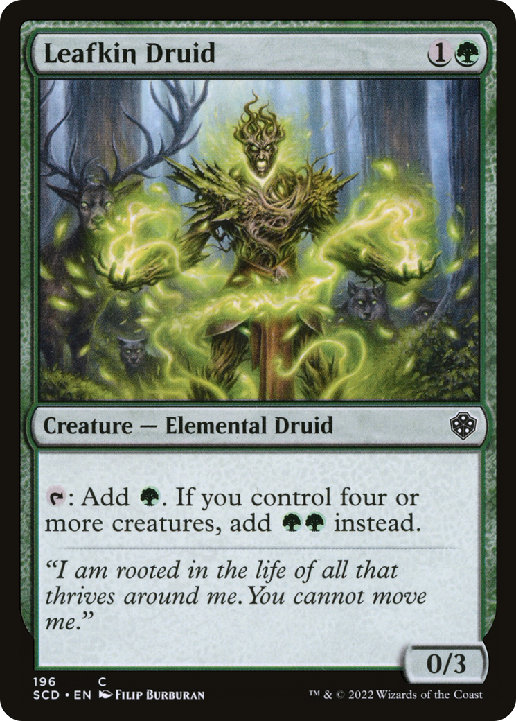 Leafkin Druid [Starter Commander Decks] | North Game Den