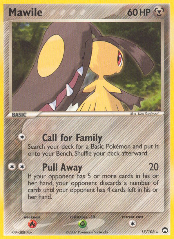 Mawile (17/108) [EX: Power Keepers] | North Game Den