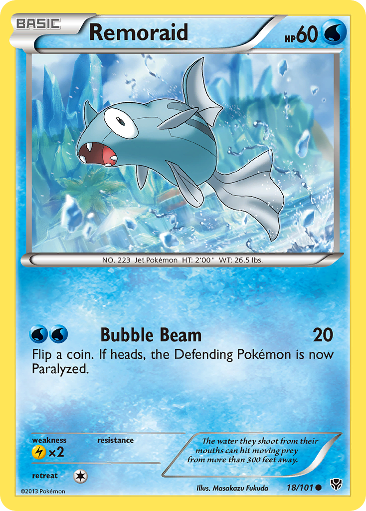 Remoraid (18/101) [Black & White: Plasma Blast] | North Game Den