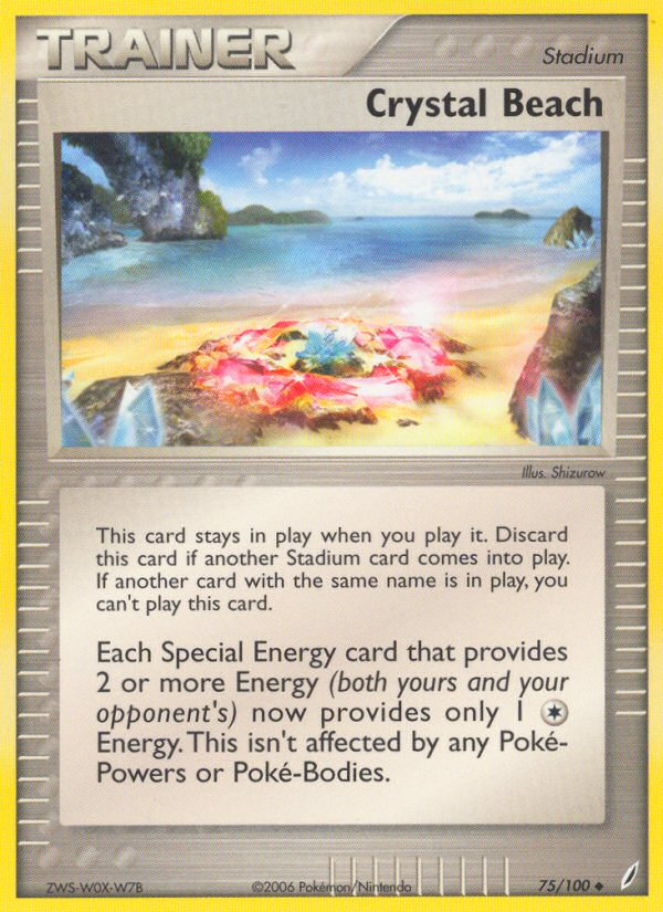 Crystal Beach (75/100) [EX: Crystal Guardians] | North Game Den