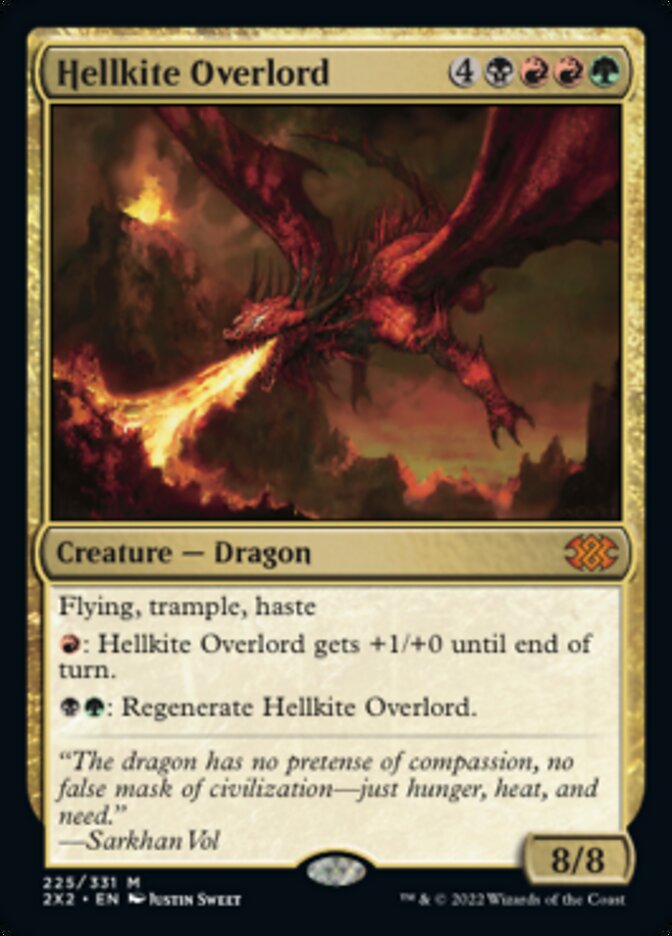 Hellkite Overlord [Double Masters 2022] | North Game Den
