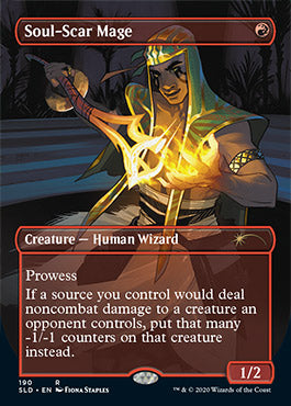 Soul-Scar Mage (Borderless) [Secret Lair Drop Series] | North Game Den