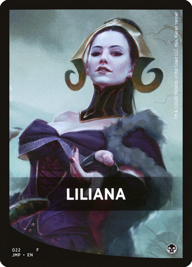 Liliana Theme Card [Jumpstart Front Cards] | North Game Den