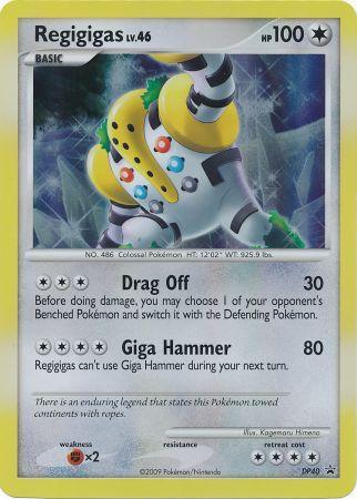 Regigigas (DP40) (Jumbo Card) [Diamond & Pearl: Black Star Promos] | North Game Den