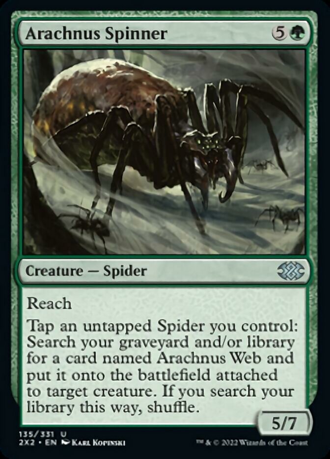 Arachnus Spinner [Double Masters 2022] | North Game Den