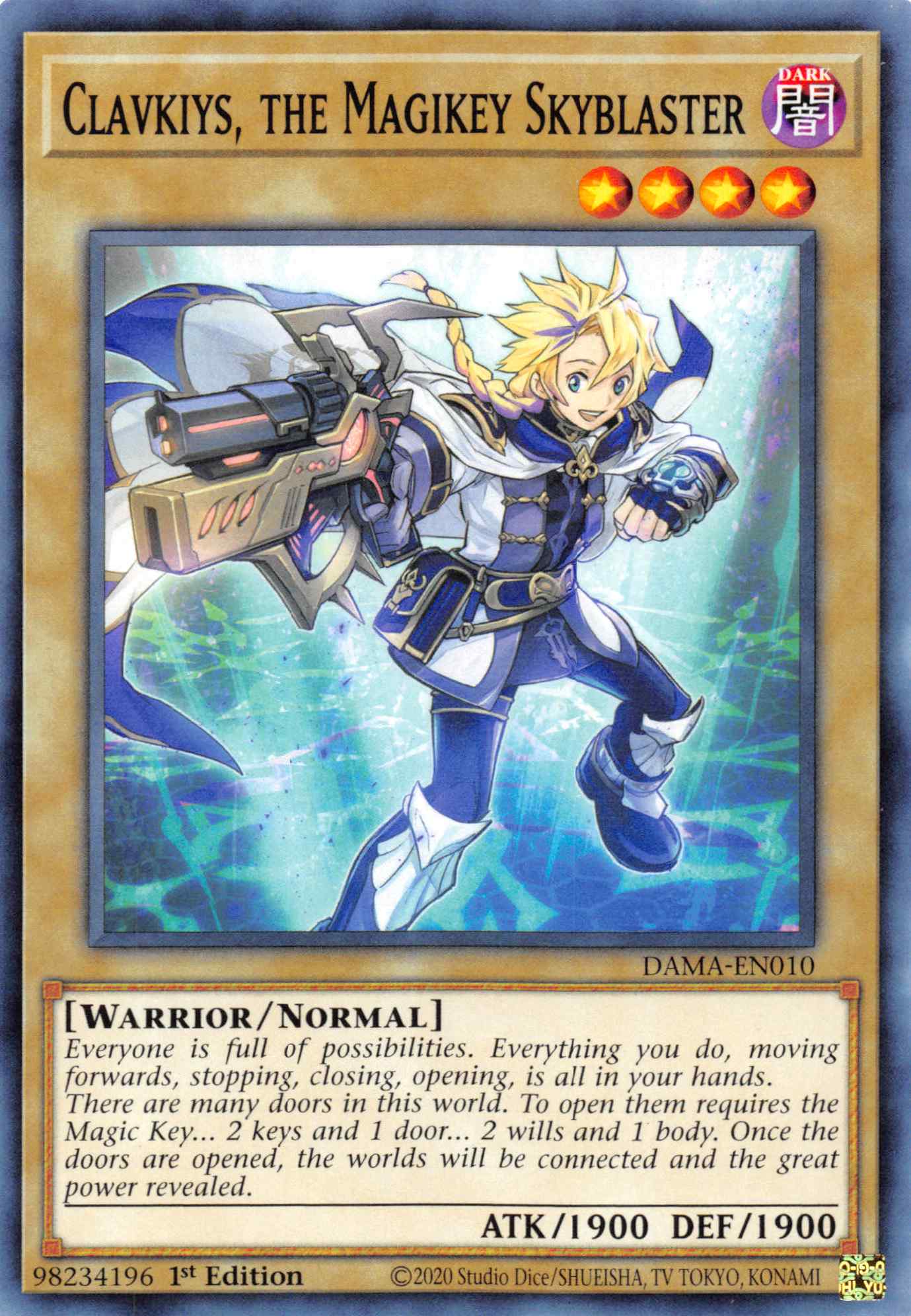 Clavkiys, the Magikey Skyblaster [DAMA-EN010] Common | North Game Den