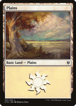 Plains (337) [Commander 2016] | North Game Den