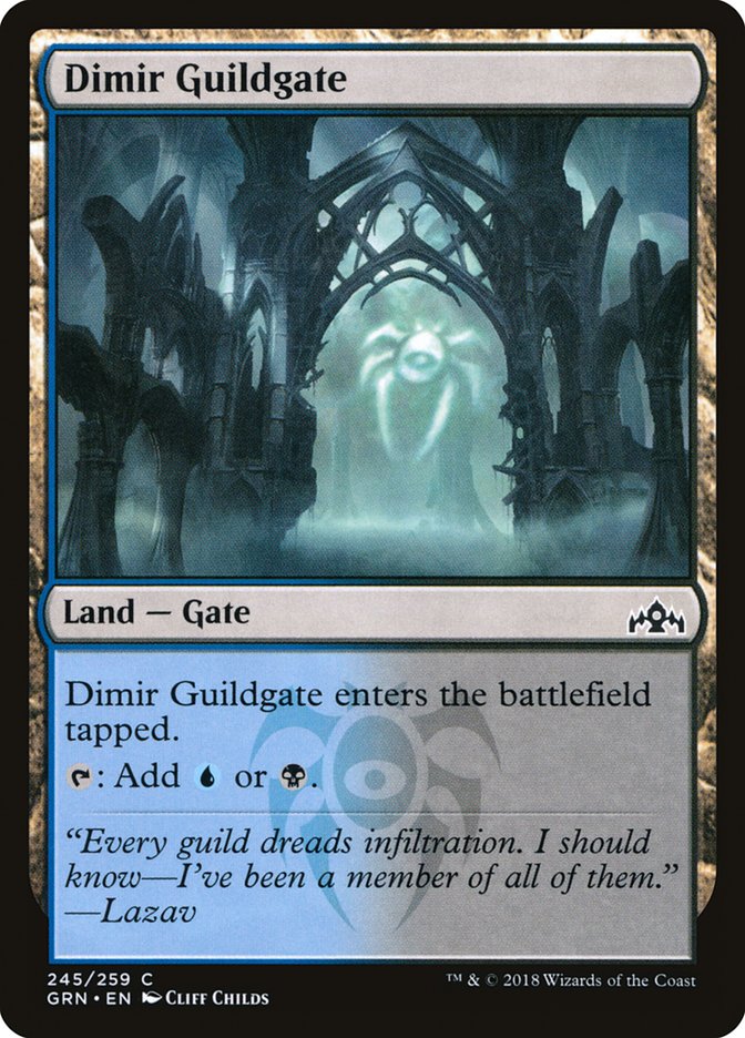 Dimir Guildgate (245/259) [Guilds of Ravnica] | North Game Den