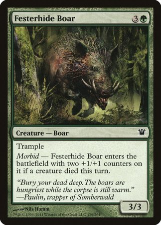 Festerhide Boar [Innistrad] | North Game Den