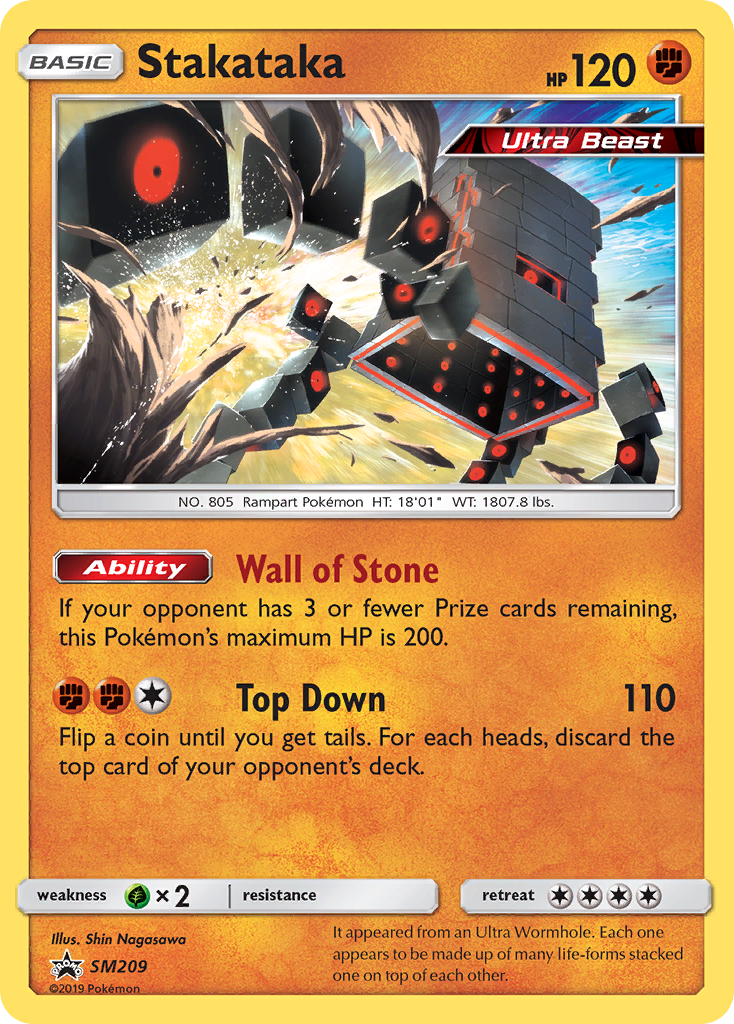 Stakataka (SM209) [Sun & Moon: Black Star Promos] | North Game Den