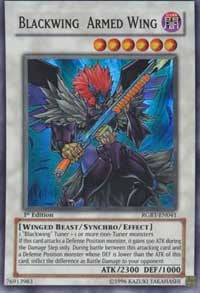 Blackwing Armed Wing [RGBT-EN041] Super Rare | North Game Den