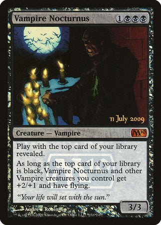 Vampire Nocturnus [Magic 2010 Promos] | North Game Den