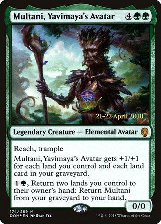 Multani, Yavimaya's Avatar [Dominaria Promos] | North Game Den