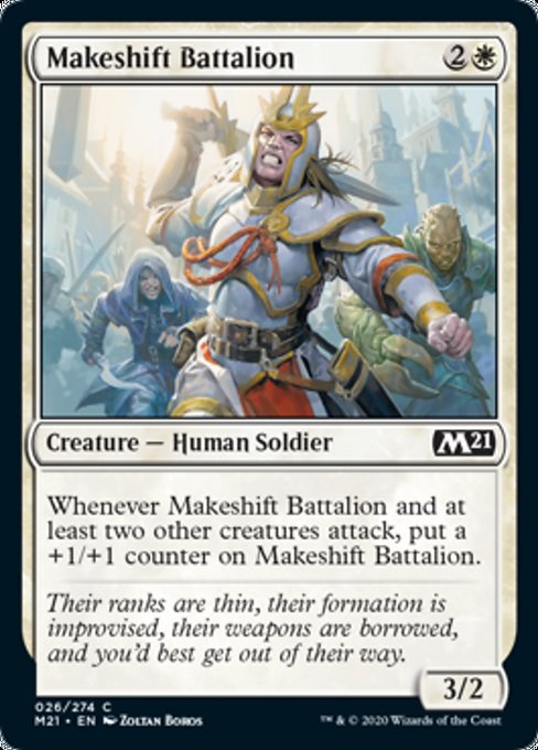 Makeshift Battalion [Core Set 2021] | North Game Den