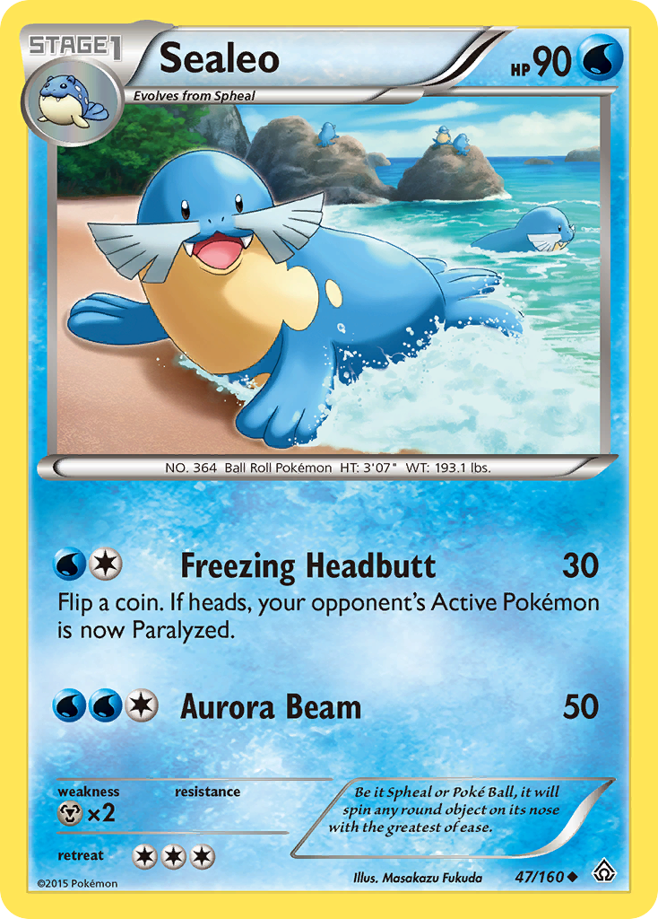 Sealeo (47/160) [XY: Primal Clash] | North Game Den