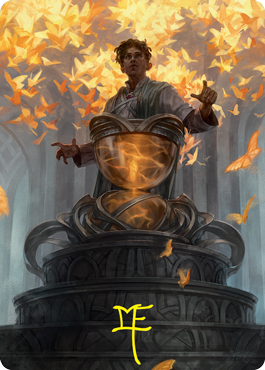 Introduction to Prophecy Art Card (Gold-Stamped Signature) [Strixhaven: School of Mages Art Series] | North Game Den