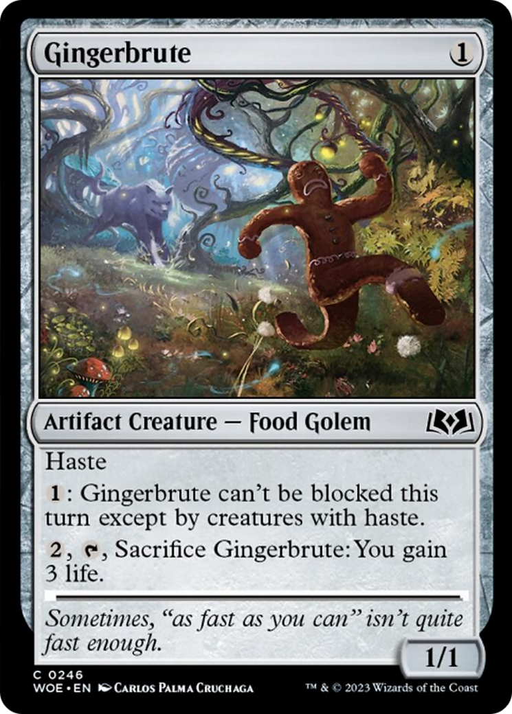 Gingerbrute [Wilds of Eldraine] | North Game Den