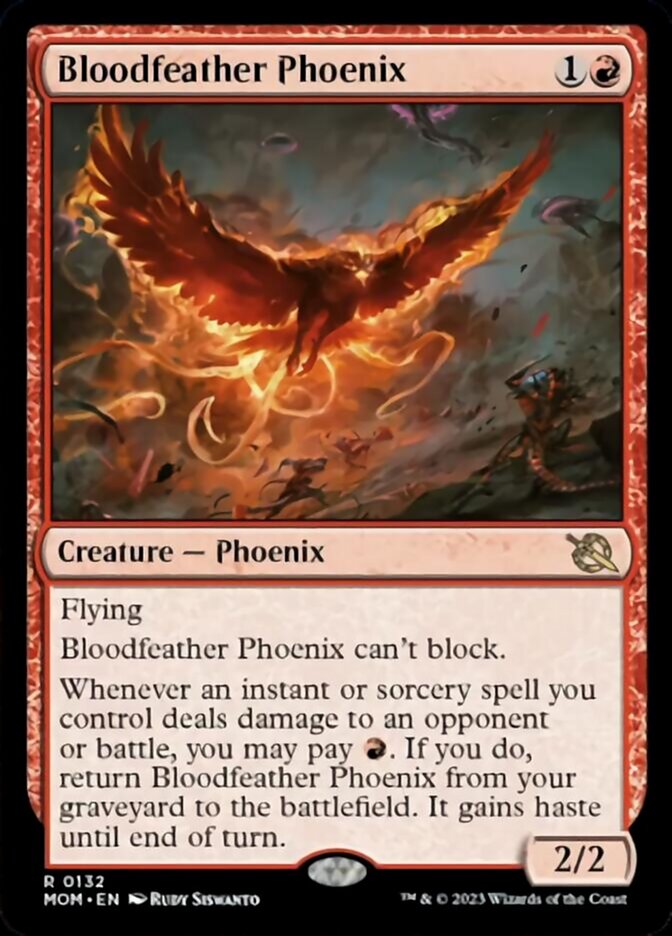 Bloodfeather Phoenix [March of the Machine] | North Game Den