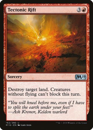 Tectonic Rift [Core Set 2019] | North Game Den