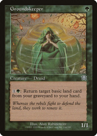Groundskeeper [Mercadian Masques] | North Game Den