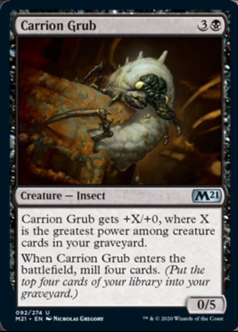 Carrion Grub [Core Set 2021] | North Game Den