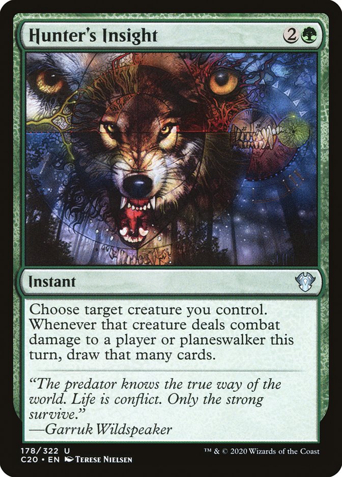 Hunter's Insight [Commander 2020] | North Game Den
