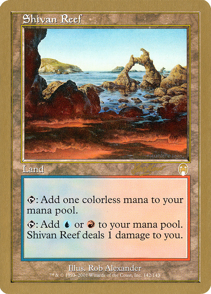 Shivan Reef (Sim Han How) [World Championship Decks 2002] | North Game Den