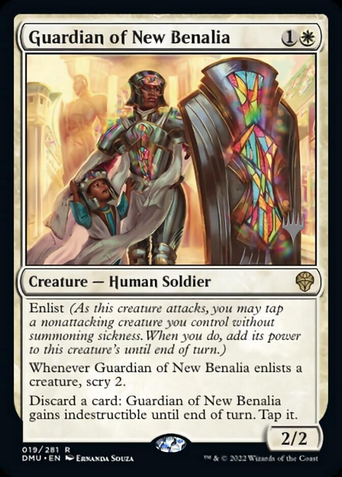 Guardian of New Benalia (Promo Pack) [Dominaria United Promos] | North Game Den