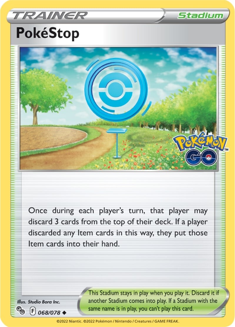 PokeStop (068/078) [Pokémon GO] | North Game Den