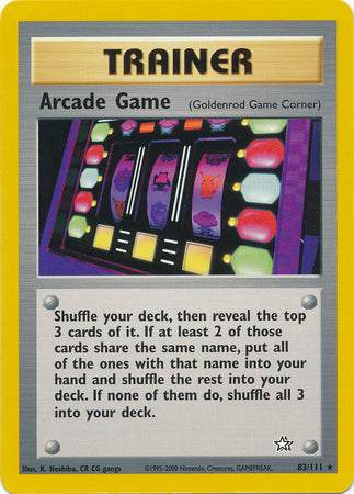 Arcade Game (83/111) [Neo Genesis Unlimited] | North Game Den