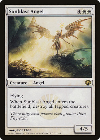 Sunblast Angel [Scars of Mirrodin] | North Game Den