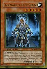 Grandmaster of the Six Samurai [GLD1-EN026] Gold Rare | North Game Den