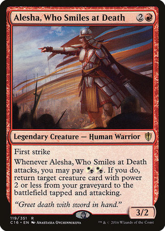 Alesha, Who Smiles at Death [Commander 2016] | North Game Den