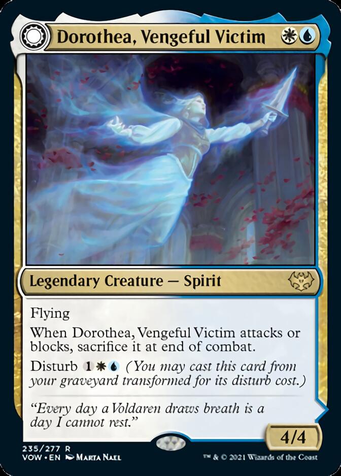 Dorothea, Vengeful Victim // Dorothea's Retribution [Innistrad: Crimson Vow] | North Game Den