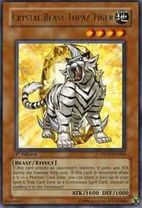 Crystal Beast Topaz Tiger [DP07-EN004] Rare | North Game Den