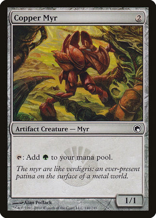 Copper Myr [Scars of Mirrodin] | North Game Den