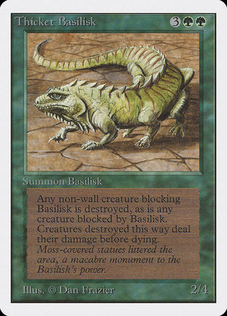 Thicket Basilisk [Unlimited Edition] | North Game Den