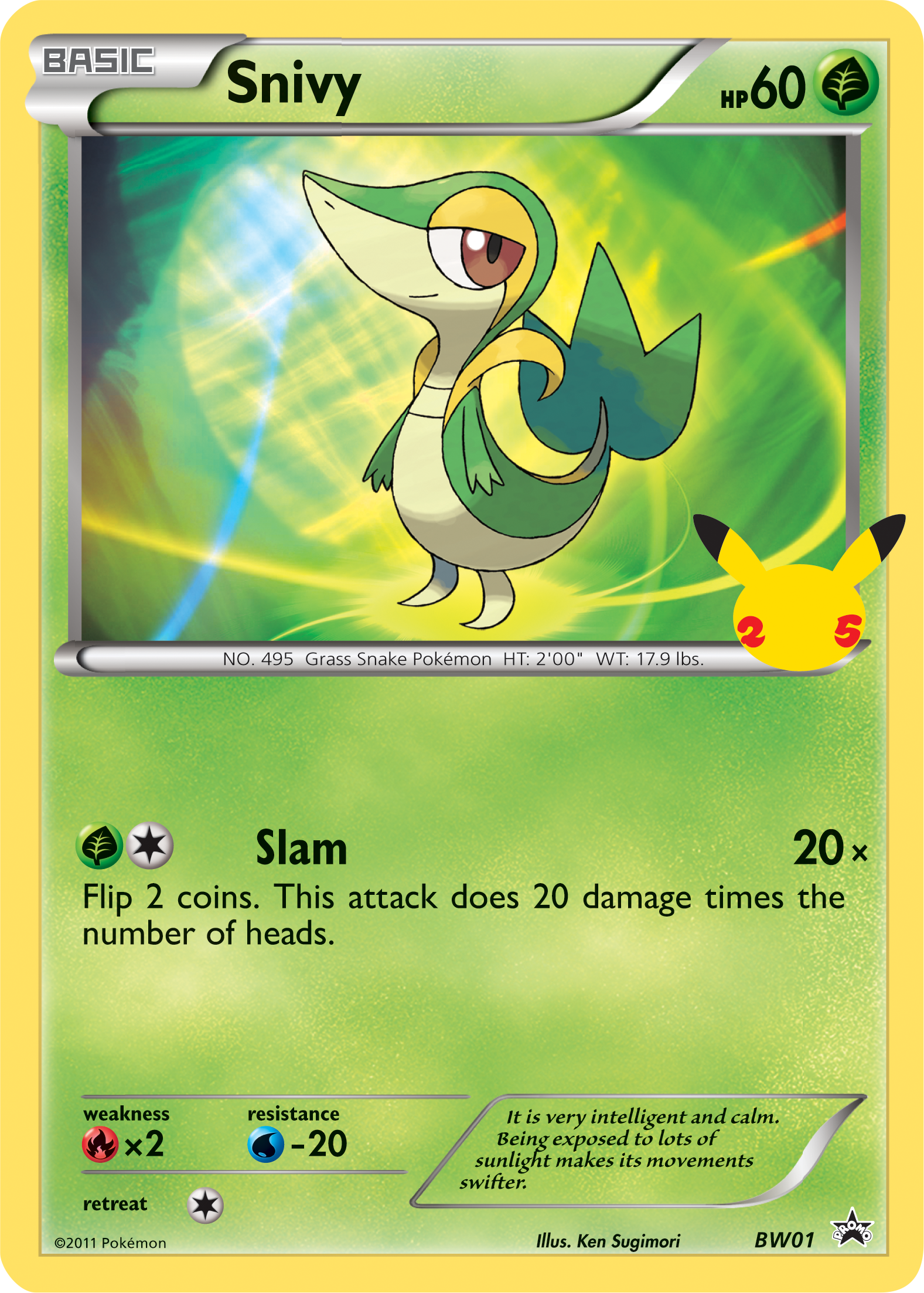 Snivy (BW01) [First Partner Pack] | North Game Den