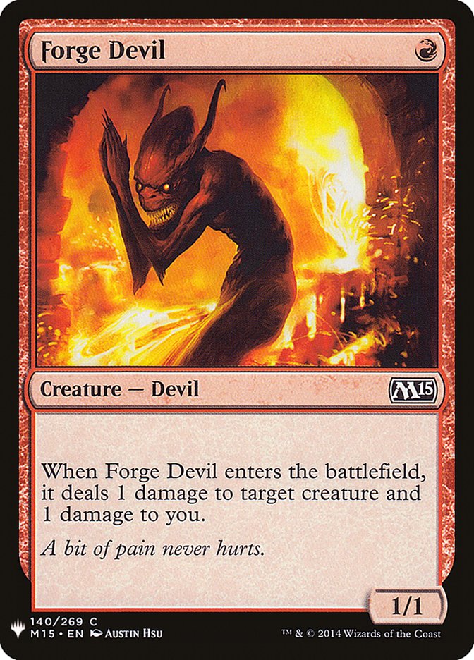 Forge Devil [Mystery Booster] | North Game Den