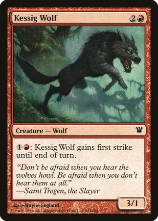 Kessig Wolf [Innistrad] | North Game Den