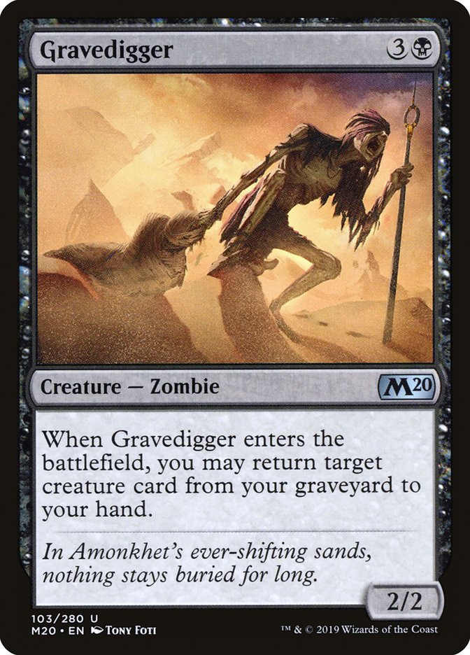 Gravedigger [Core Set 2020] | North Game Den