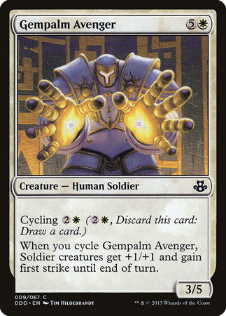 Gempalm Avenger [Duel Decks: Elspeth vs. Kiora] | North Game Den
