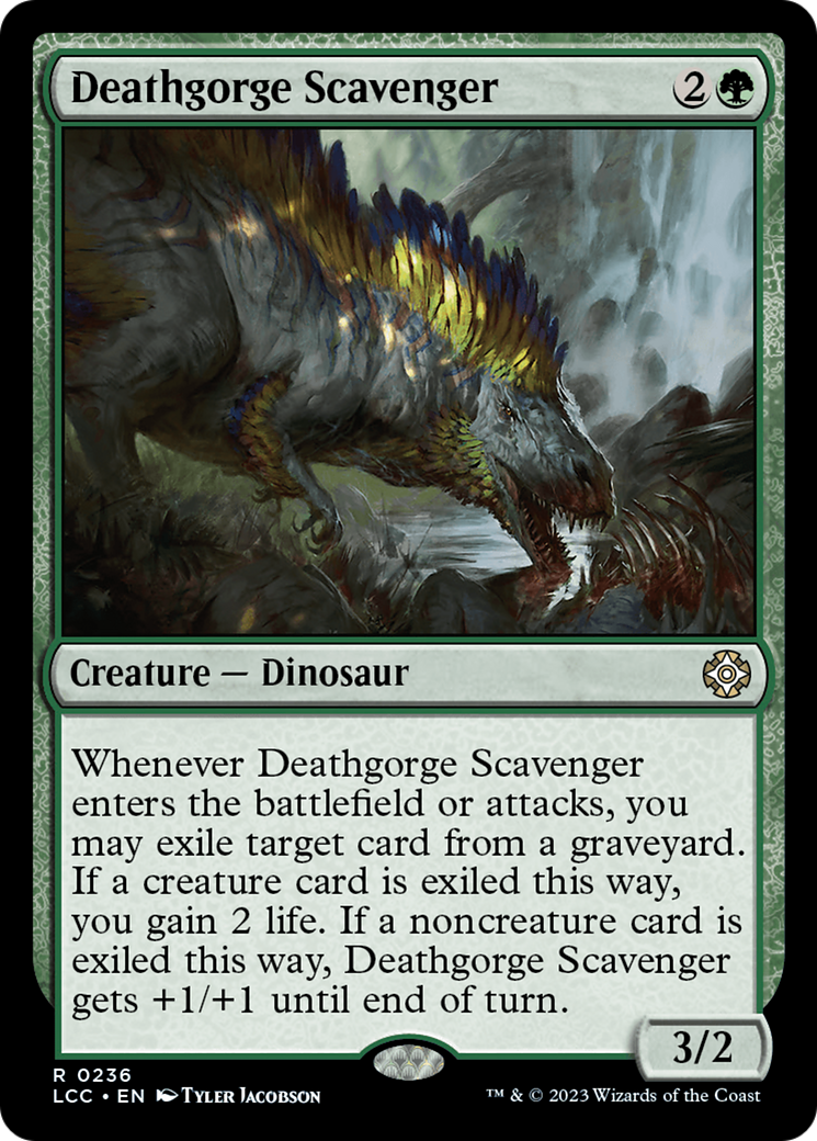 Deathgorge Scavenger [The Lost Caverns of Ixalan Commander] | North Game Den