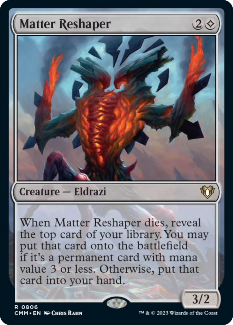 Matter Reshaper [Commander Masters] | North Game Den