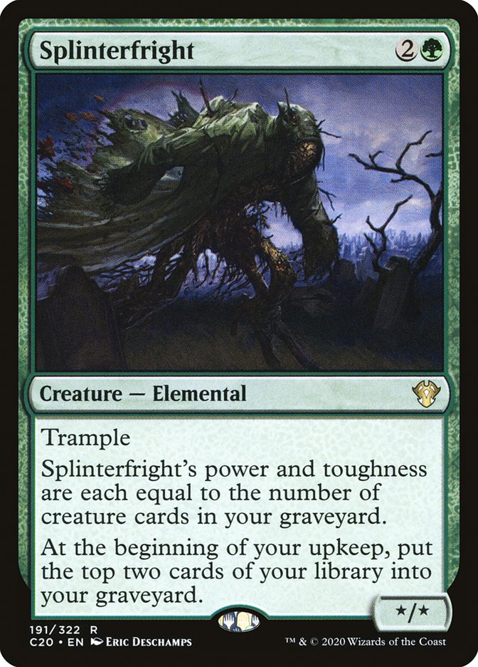 Splinterfright [Commander 2020] | North Game Den