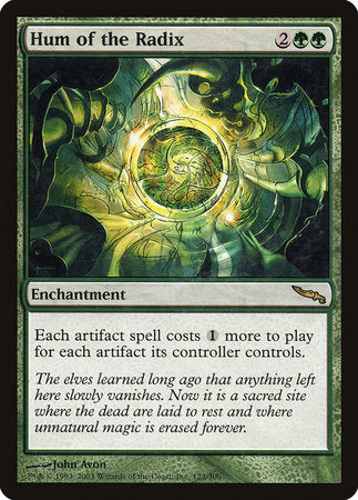 Hum of the Radix [Mirrodin] | North Game Den