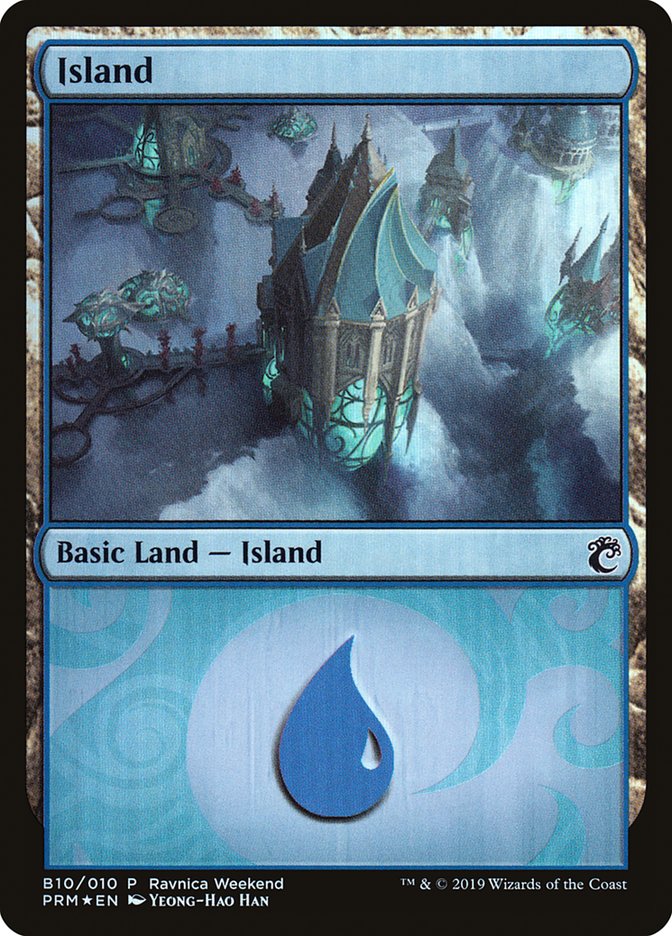 Island (B10) [Ravnica Allegiance Guild Kit] | North Game Den